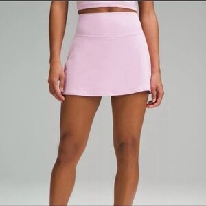 NEW WITH TAGS. Lululemon Align, high-rise Skirt in vitapink.  Size 10